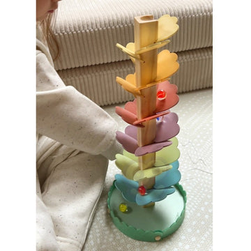 Musical Rainbow Wooden Ball Track — 7