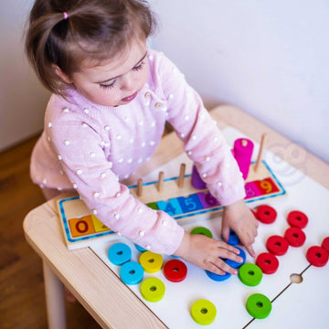 Puzzle For Learning Colors And To Count — 11