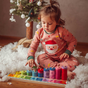 Puzzle For Learning Colors And To Count — 12