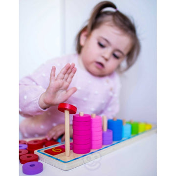 Puzzle For Learning Colors And To Count — 3