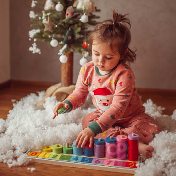 Puzzle For Learning Colors And To Count — 13