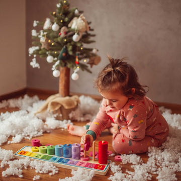 Puzzle For Learning Colors And To Count — 2
