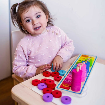 Puzzle For Learning Colors And To Count — 7