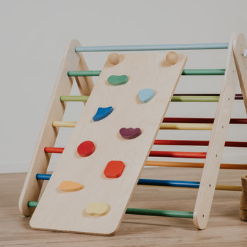 Ramp for the leg&go Pikler Triangle and Swedish Wall - Rainbow — 4