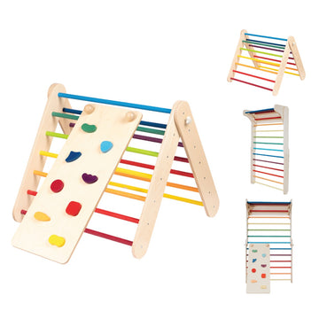 Ramp for the leg&go Pikler Triangle and Swedish Wall - Rainbow — 5