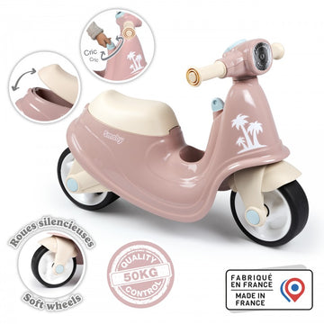 Retro Ride-on Scooter For Kids - Pink — 2