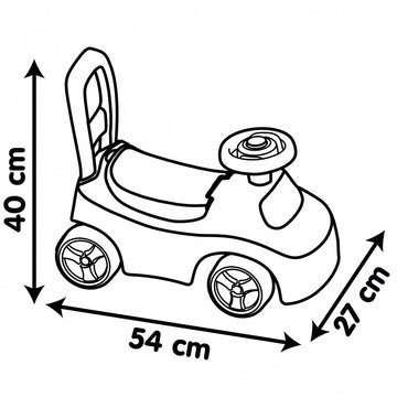 Ride-on Car with Horn For Kids — 4