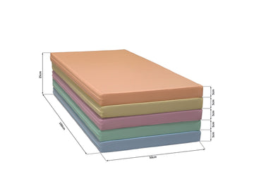 Safety and Comfort 5 Mat Set - Pastel — 5