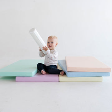 Safety and Comfort 5 Mat Set - Pastel — 7