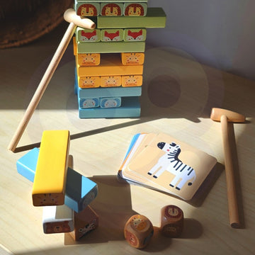 Shaky Tower Skill Game With Animals — 8
