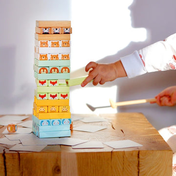 Shaky Tower Skill Game With Animals — 11