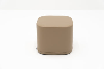 Small Play Pouf Cube - Beige — 4