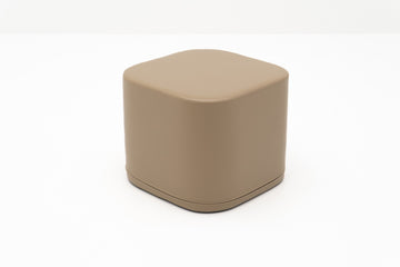 Small Play Pouf Cube - Beige — 5