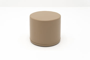 Small Play Pouf Cylinder - Beige — 2