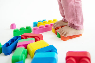 Soft Blocks Set With Wheels - 14 pcs — 7