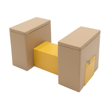 Soft Play Activity Set Balance Bridge - Beige & Honey — 9