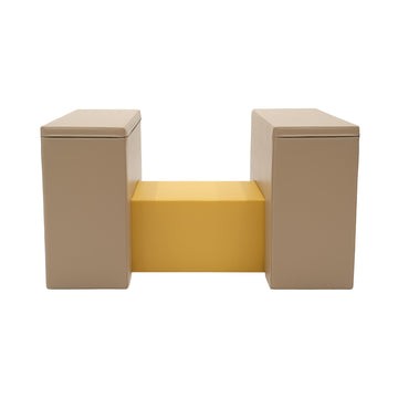 Soft Play Activity Set Balance Bridge - Beige & Honey — 10