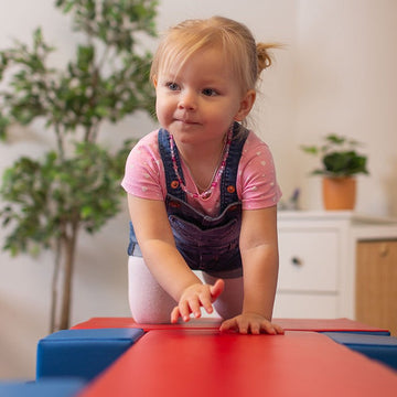 Soft Play Activity Set Balance Bridge - Blue & Red — 4