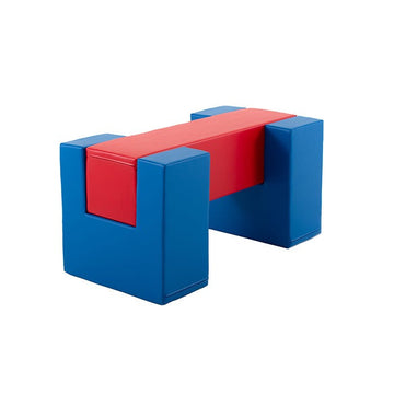 IGLU Soft Play Balance Bridge – Blue & Red — 2