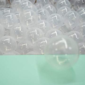 Soft Play Ball Pit Balls 500pc - Translucent — 3
