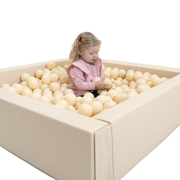 Soft Play Ball Pit - Beige — 4