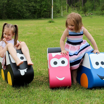 Soft Play Ride On Toy - Blue Car — 5