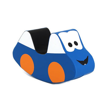 Soft Play Ride On Toy - Blue Car — 10