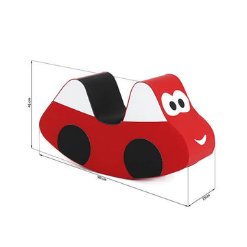 Soft Play Ride On Toy - Red Car — 7