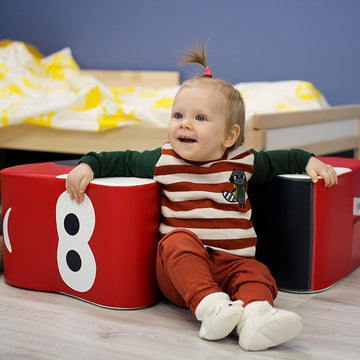 Soft Play Ride On Toy - Red Car — 11