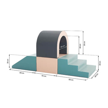 Soft Play Set Tunnel - Pastel — 4