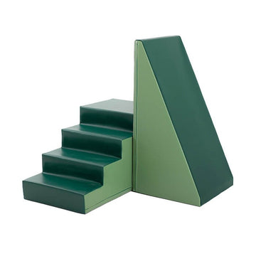 Soft Play Step and Slide Set - Green — 8