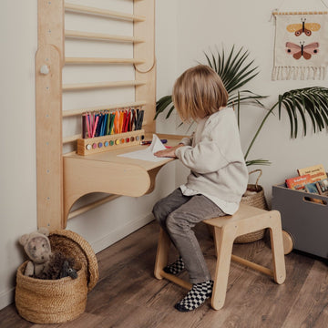 Table and Chair for the leg&go Swedish Wall — 7