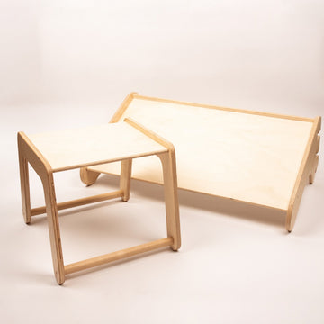 Table and Chair for the leg&go Swedish Wall — 9