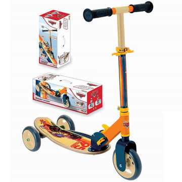 Three-Wheeled Wooden Scooter - Cars — 7