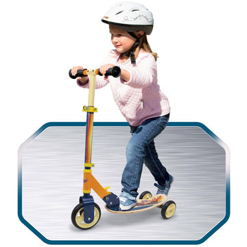 Three-Wheeled Wooden Scooter - Cars — 6