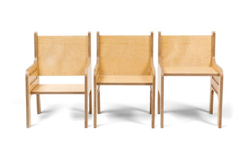 Ette Tete TULLA verstelbare kinderstoel – Zwart – productbeeld 2 — 2