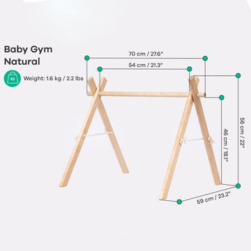 Wooden Baby Gym — 3