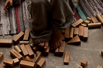 Wooden Blocks in a Box – Natural, 30 Pieces — 3