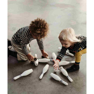 Wooden Bowling Pins - Vintage — 5