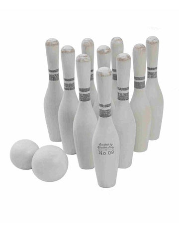 Wooden Bowling Pins - Vintage — 2