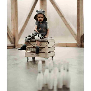 Wooden Bowling Pins - Vintage — 7