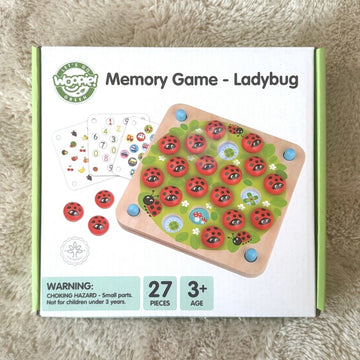 Wooden Educational Memory Puzzle Ladybugs — 6