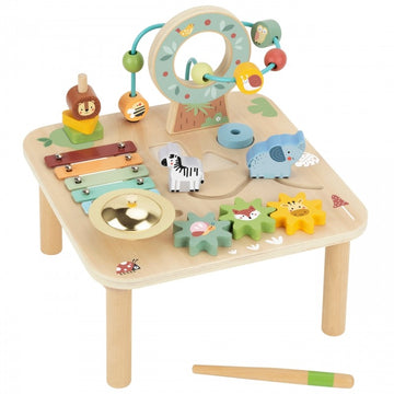 Wooden Educational Table Musical Sensory Maze 5in1 — 5