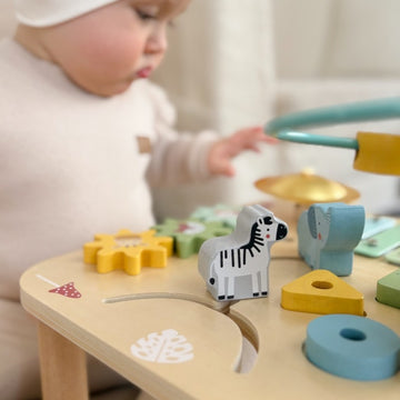Wooden Educational Table Musical Sensory Maze 5in1 — 10