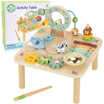 Wooden Educational Table Musical Sensory Maze 5in1 — 15
