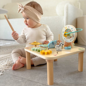 Wooden Educational Table Musical Sensory Maze 5in1 — 11