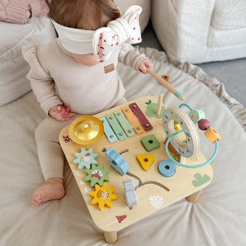 Wooden Educational Table Musical Sensory Maze 5in1 — 14