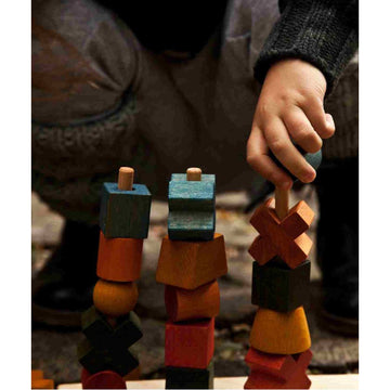 Wooden Fence Puzzle - Colorful — 3