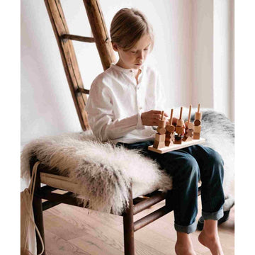 Wooden Fence Puzzle - Natural — 3