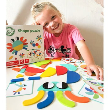 Wooden Montessori shape Puzzle — 11
